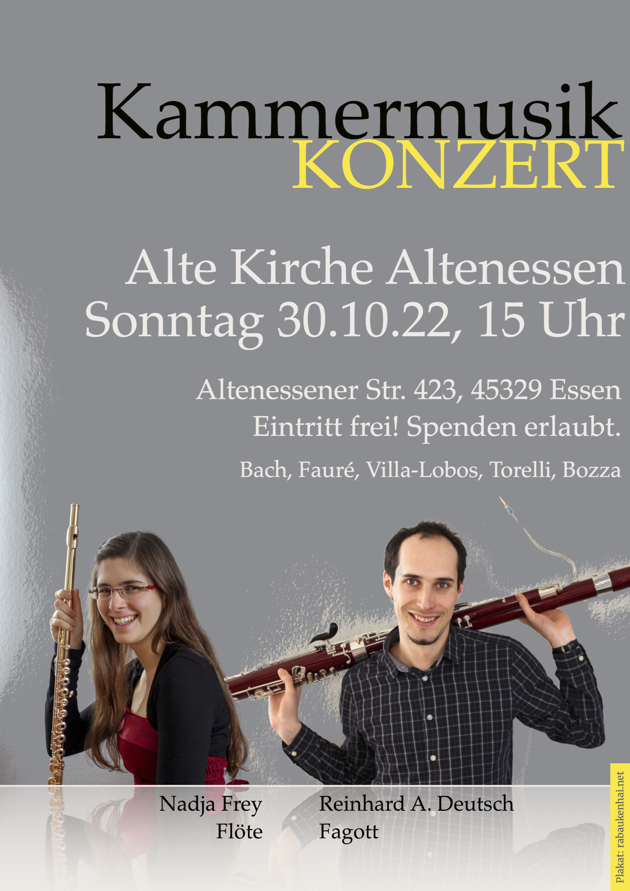 Plakat A4 Duo Alte Kirche